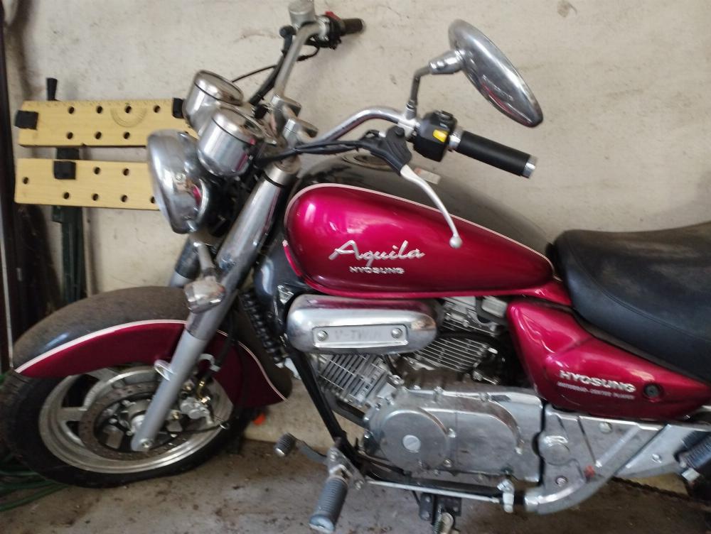 Motorrad verkaufen Hyosung Aquila 125 Ankauf